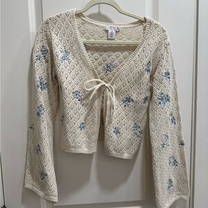 Sincerely Jules Cream Knit Sweater